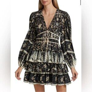 NWT Ulla Johnson Nina Dress in Rainforest $495